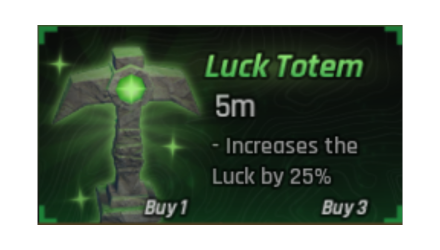 LUCK TOTEM x1